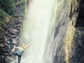 Dancer Pose at Rainbow Falls