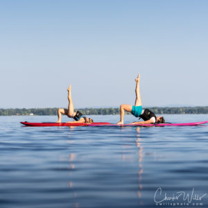 Bridge Variation, SUP Yoga